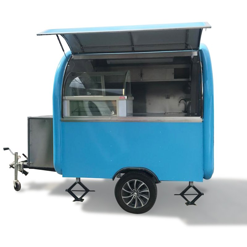 Factory Direct Sale Mobile Fast Food Carts / Electric Coffee Used Food Truck for Europe